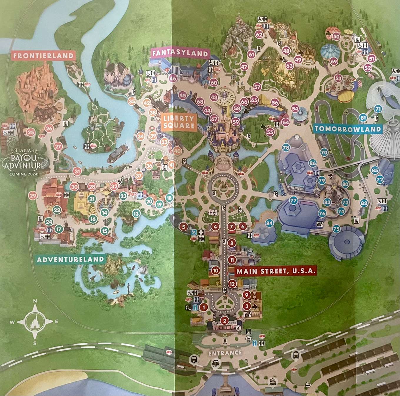 Magic Kingdom Park Map [May 2023] - Discover Disney World